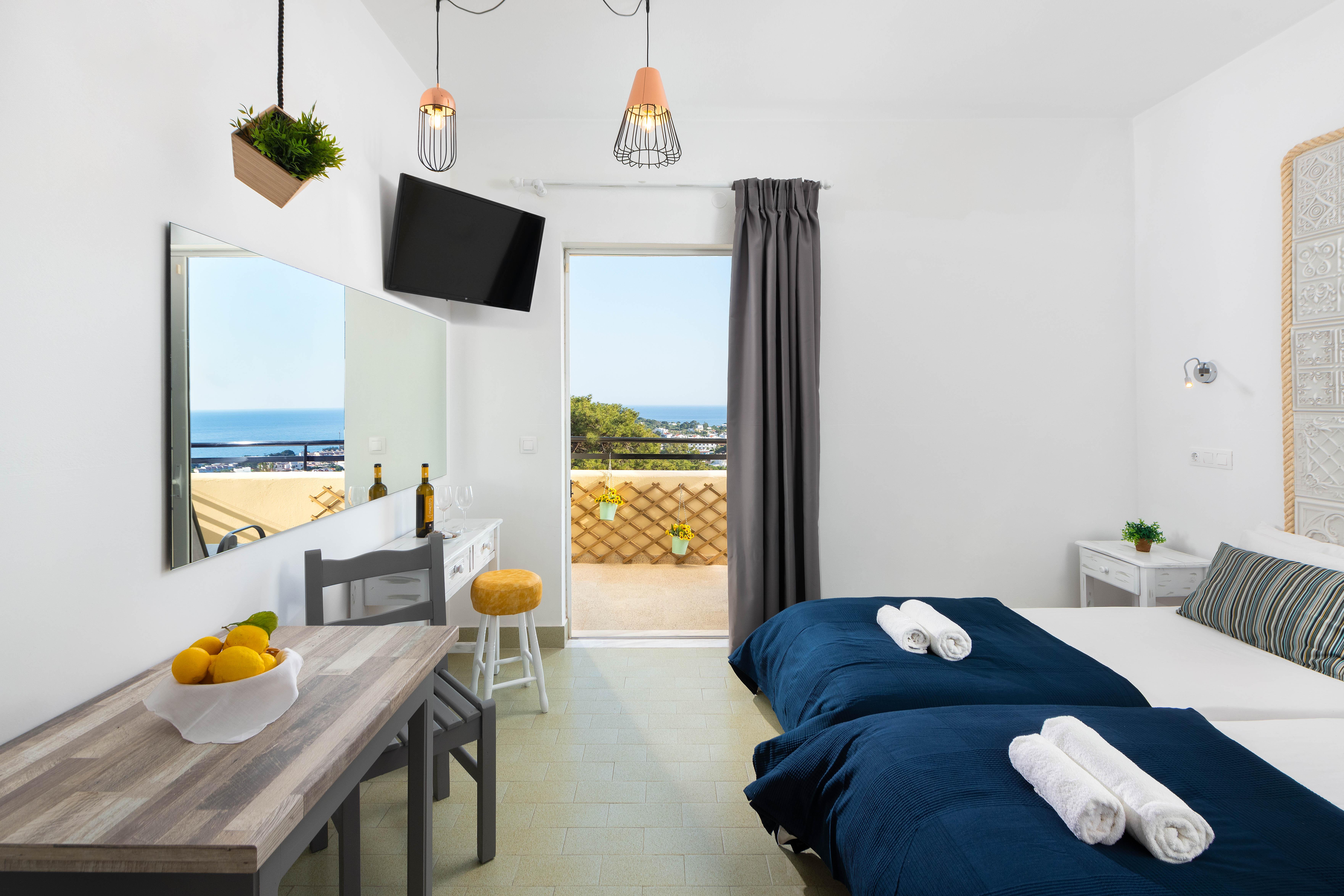 Pefkos View & Maisonette Lägenhetshotell Pefki