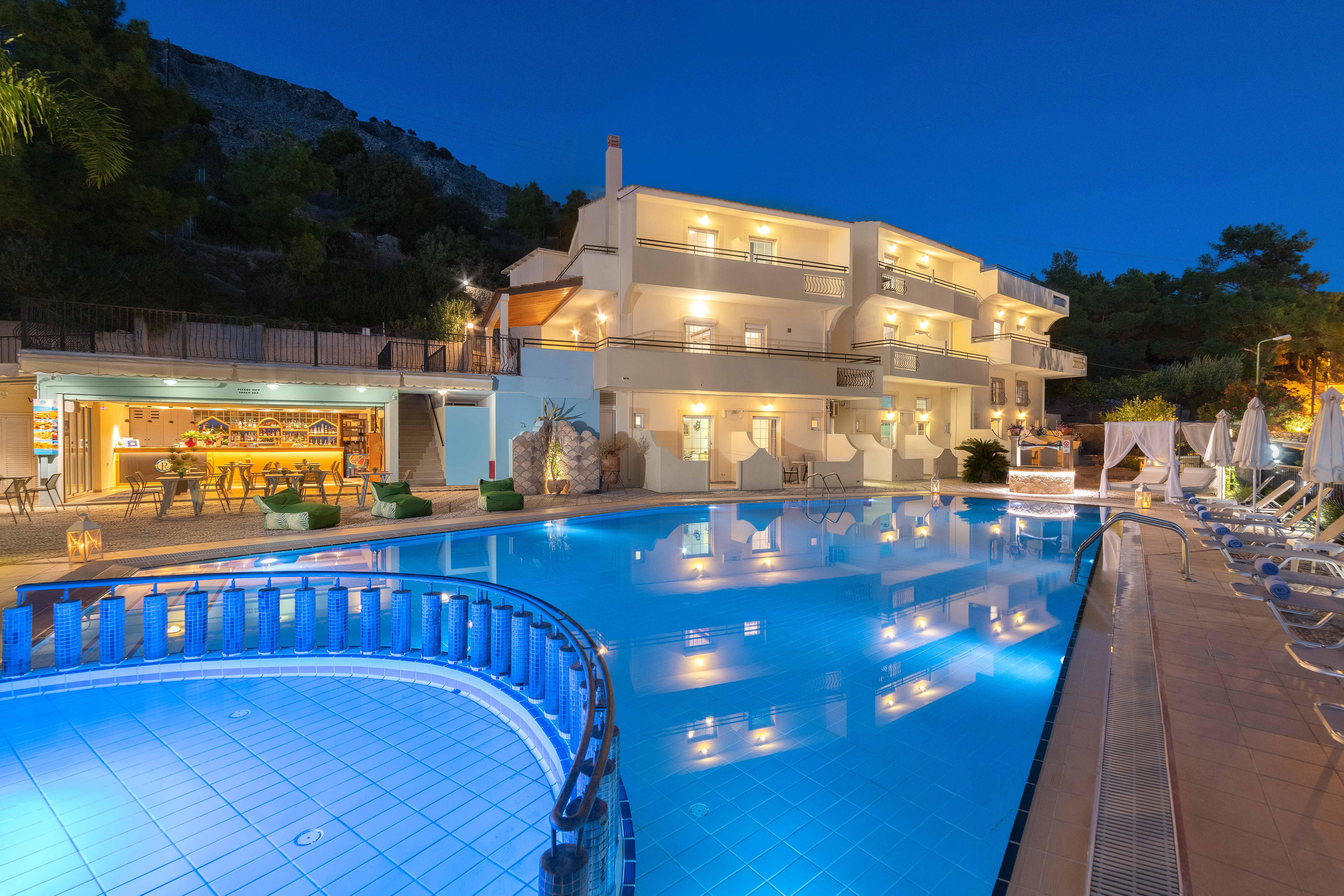 Pefkos View & Maisonette Lägenhetshotell Pefki